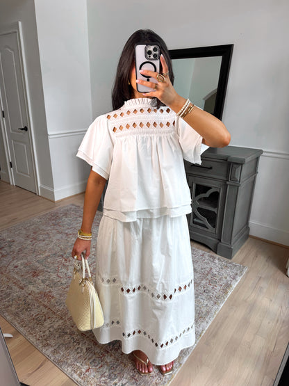 Athena Classic Midi Skirt