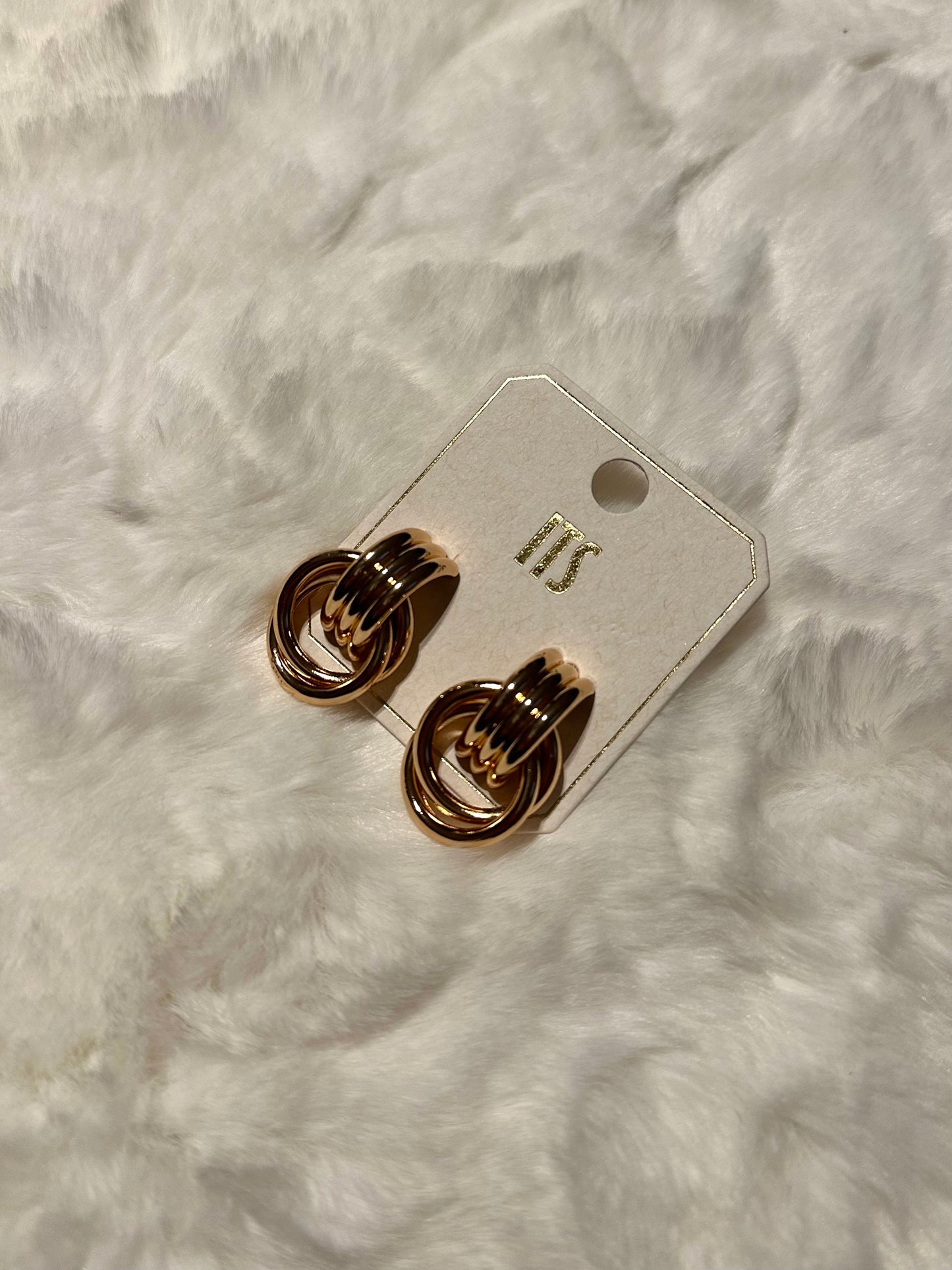 Multi Hoop Gold Earrings
