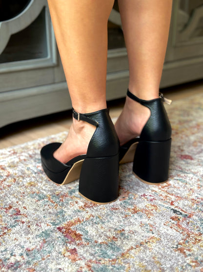 Doll Platform Heels (Black)