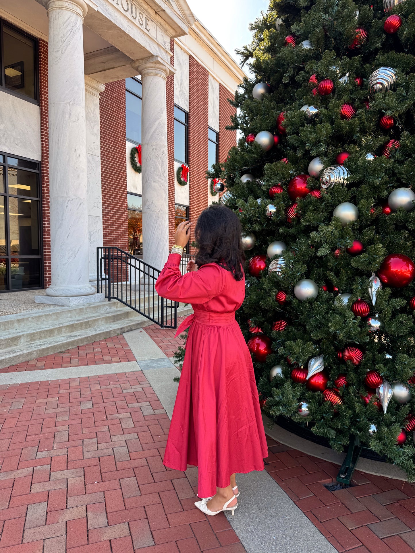 The Winter Rose Dress