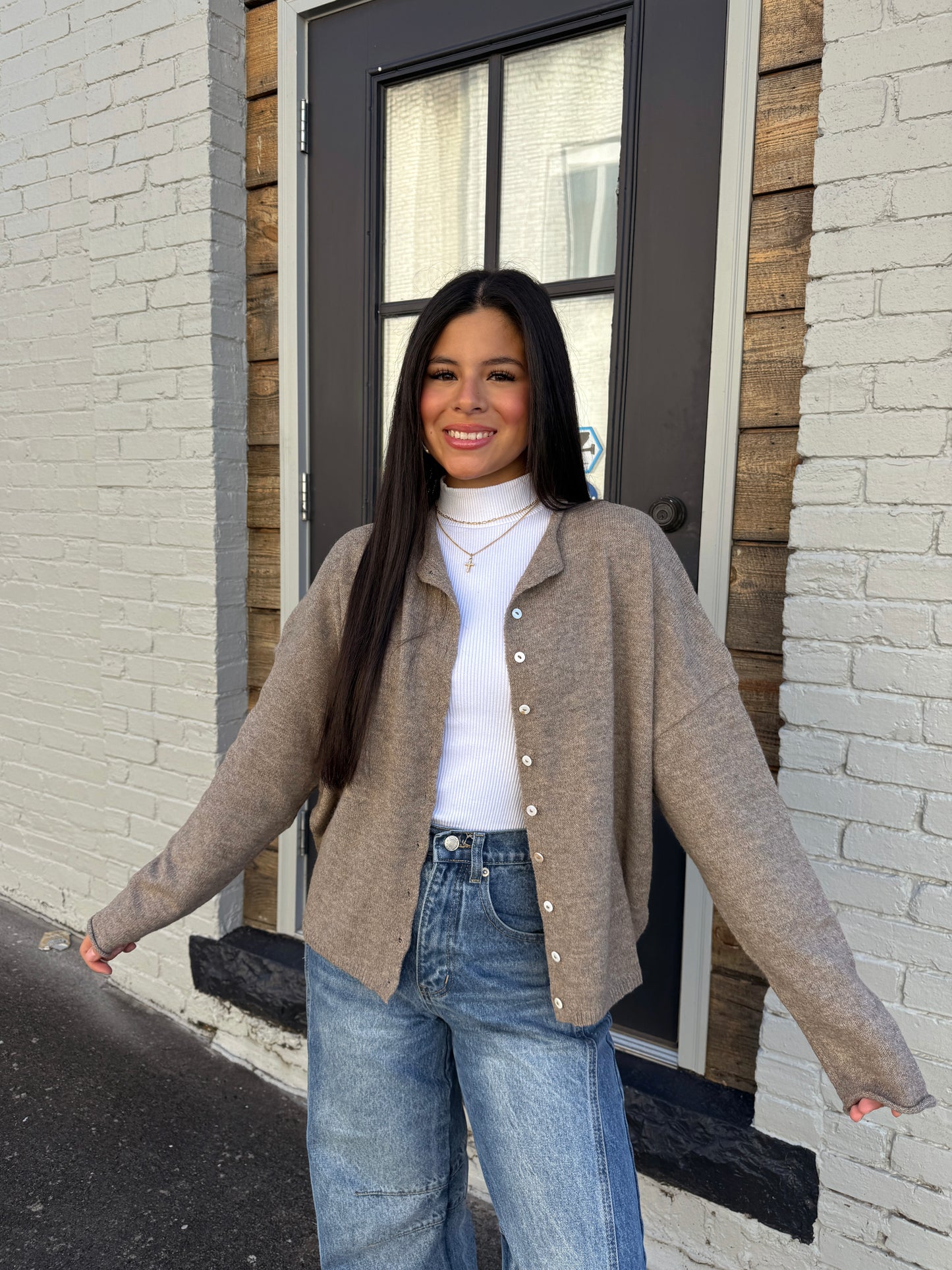 Mocha Cardigan