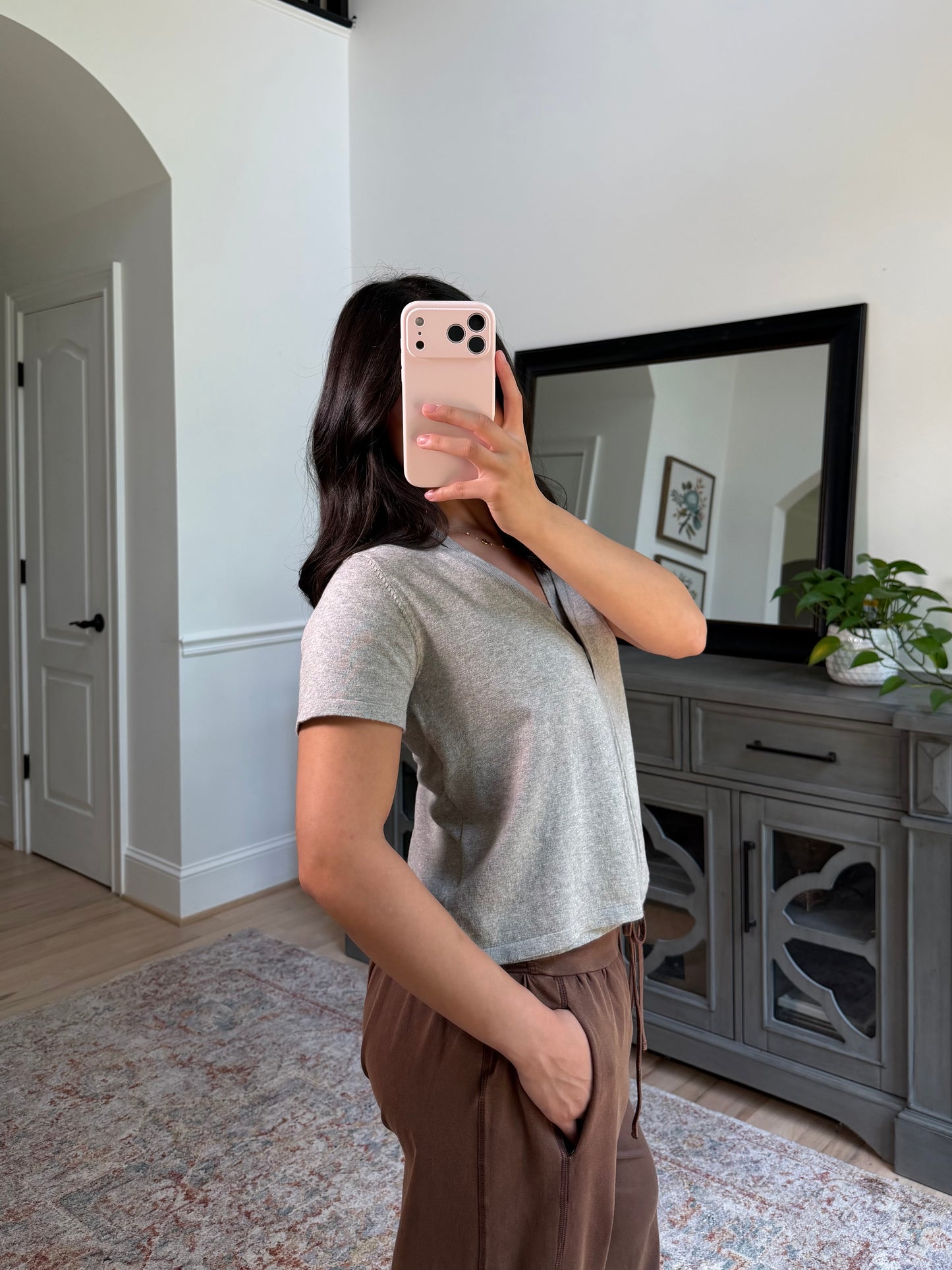 Clara Knit Layered Cardigan