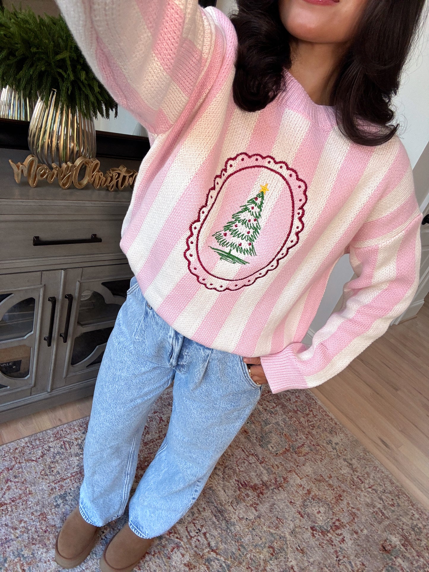 Vintage Tree Farm Sweater