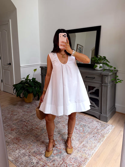 Coconut Flowy Dress
