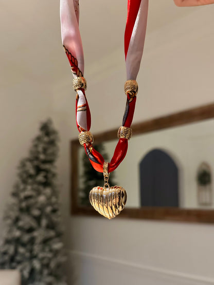 Lover Girl Scarf Necklace