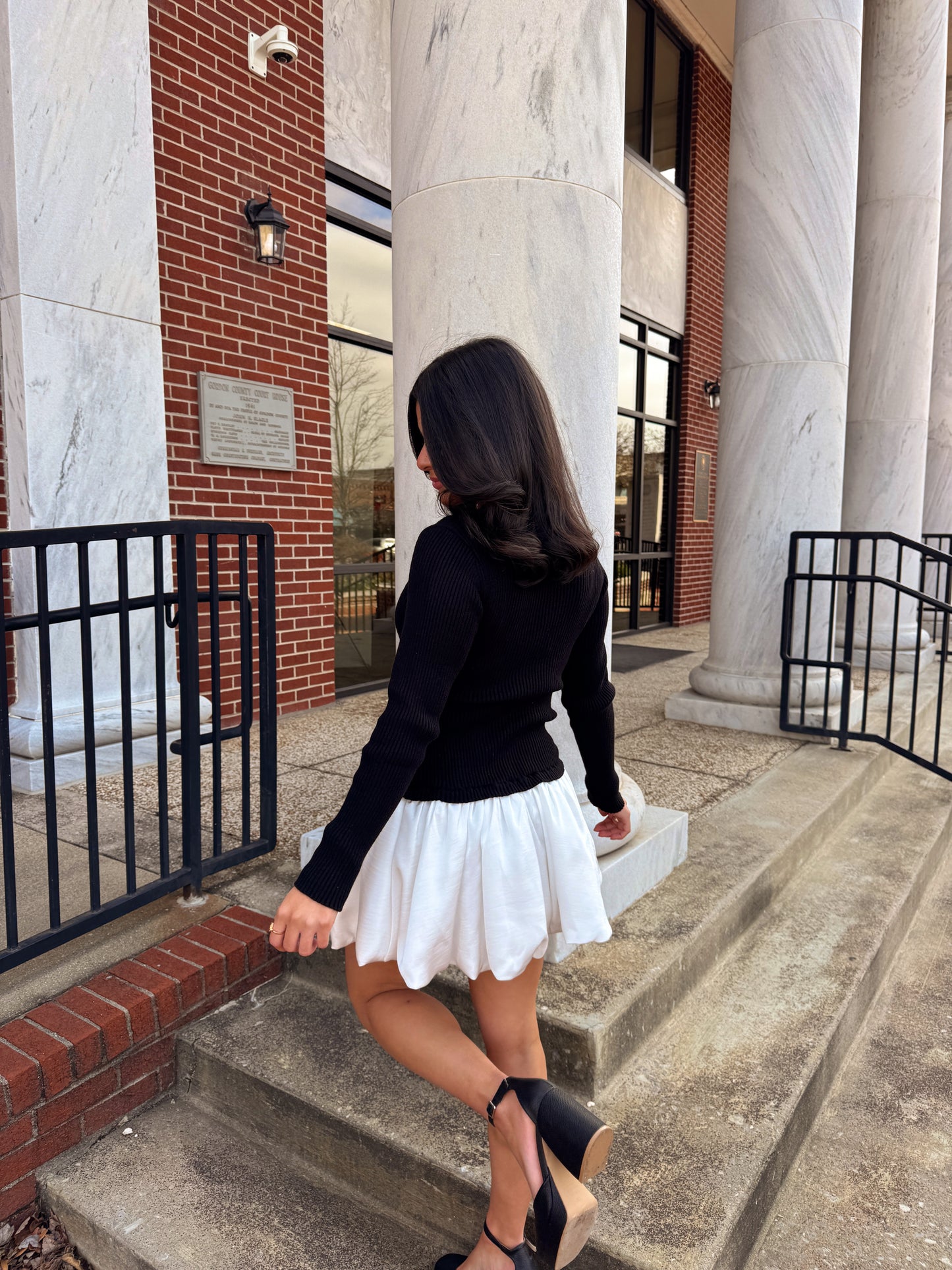 The Elise Classic Sweater Mini Dress