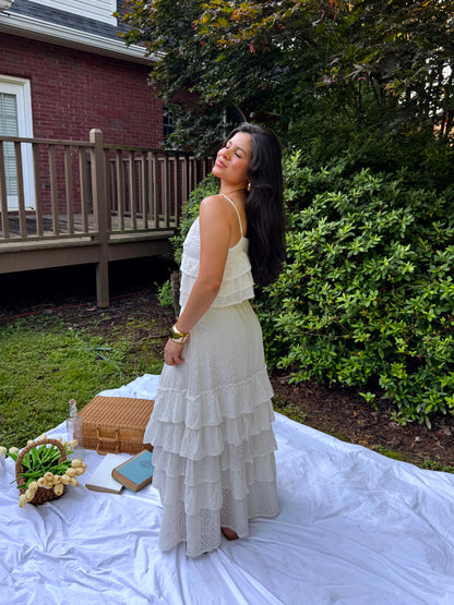 Boho Princess Top & Skirt Set