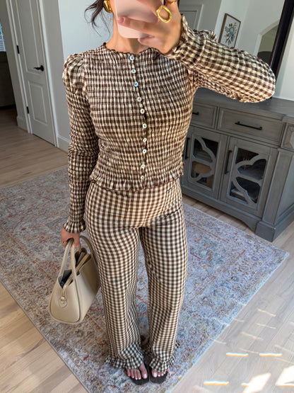 Edinburgh Gingham Pants