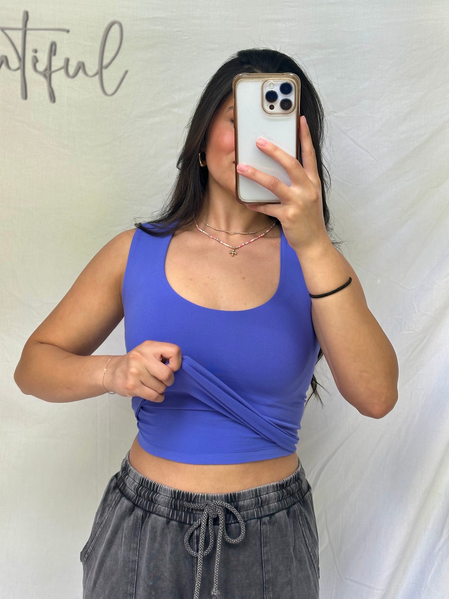 Periwinkle Buttery Soft Tank