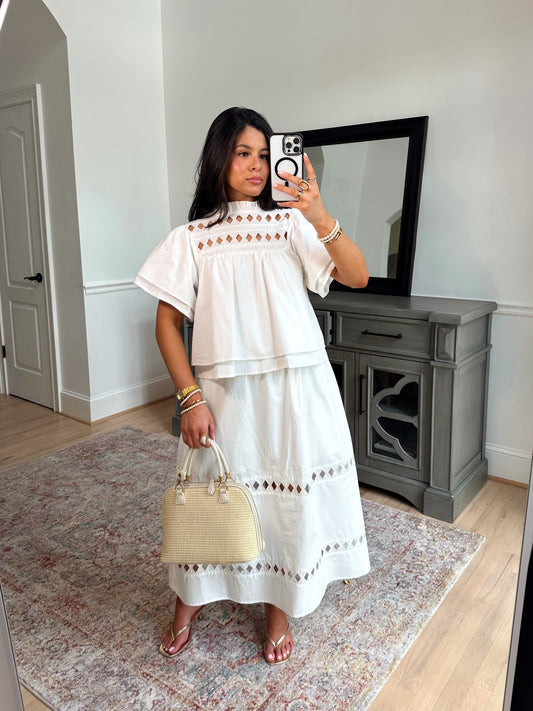 Athena Classic Midi Skirt