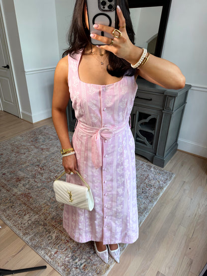 Rosalie Belted Midi Dress