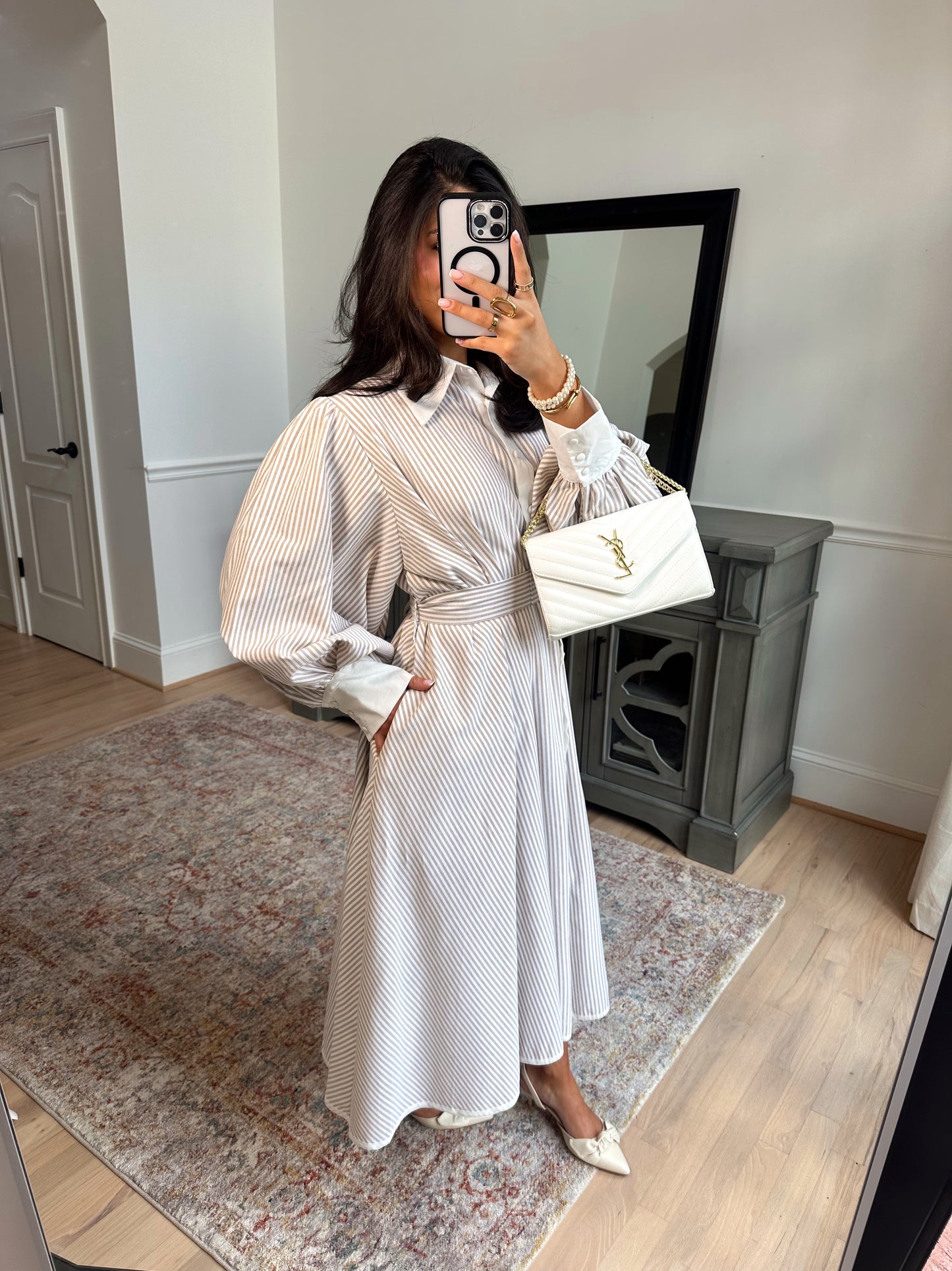 Dolce Stripe Maxi Dress