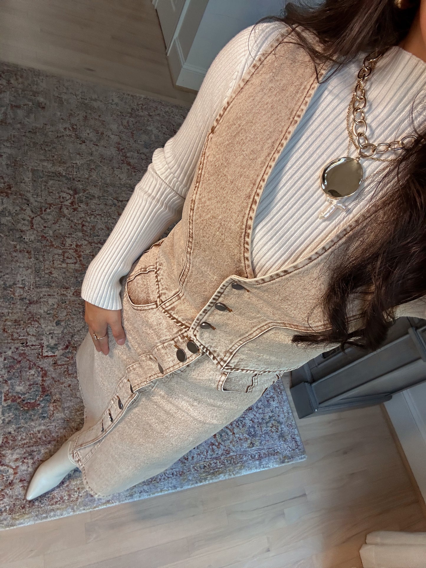 Honey Crisp Denim Set