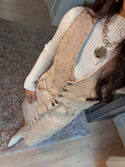 Honey Crisp Denim Set