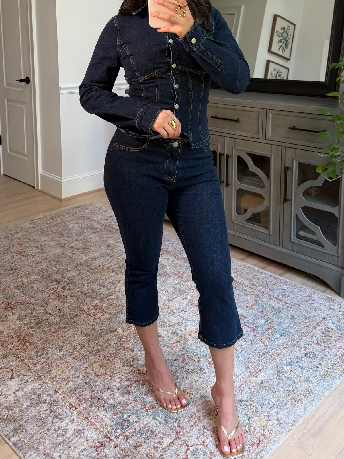 Brooklyn Denim Capri Pants