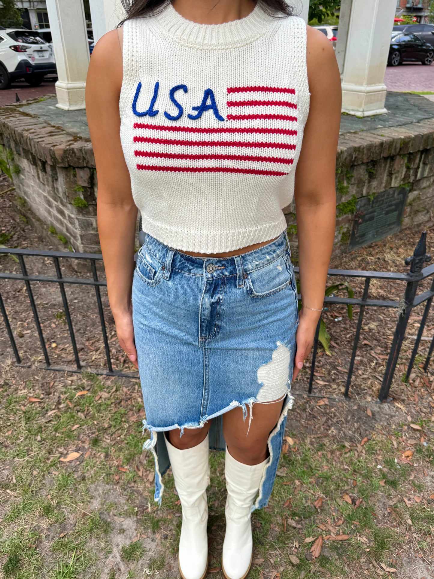 USA Knit Tank