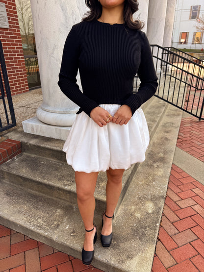 The Elise Classic Sweater Mini Dress