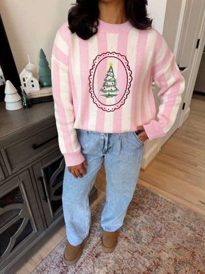 Vintage Tree Farm Sweater