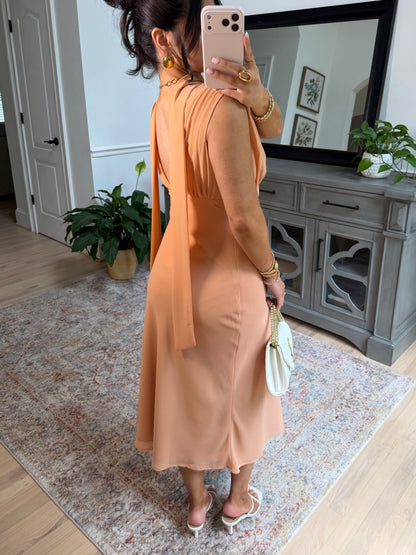 Josephine Scarf Midi Dress