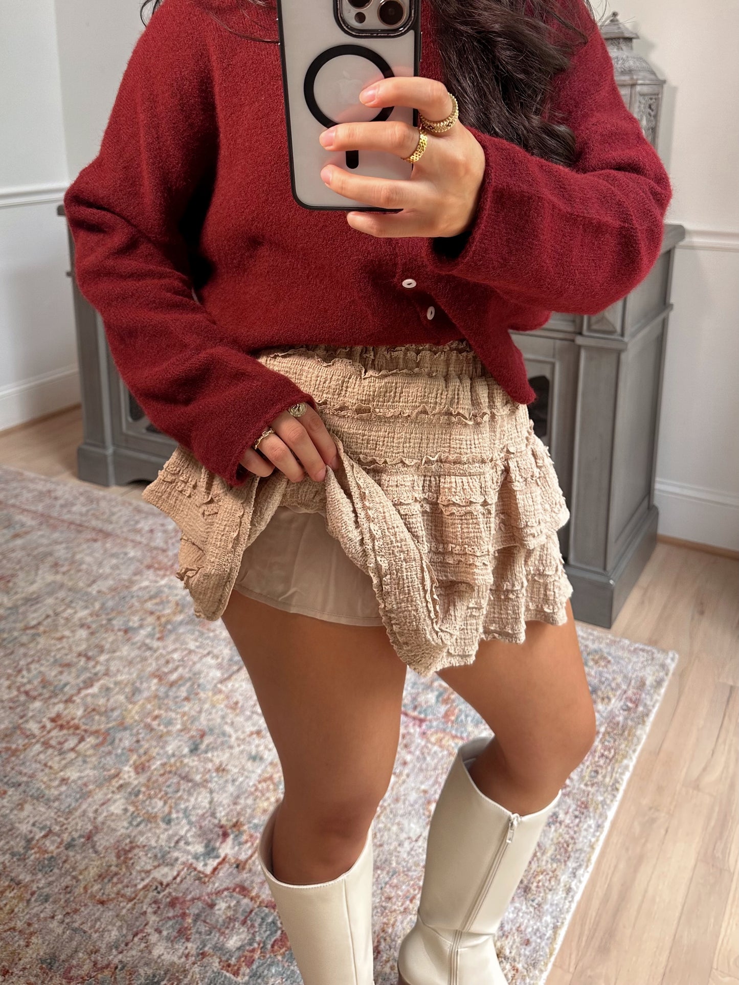 Harper Ruffle Skort