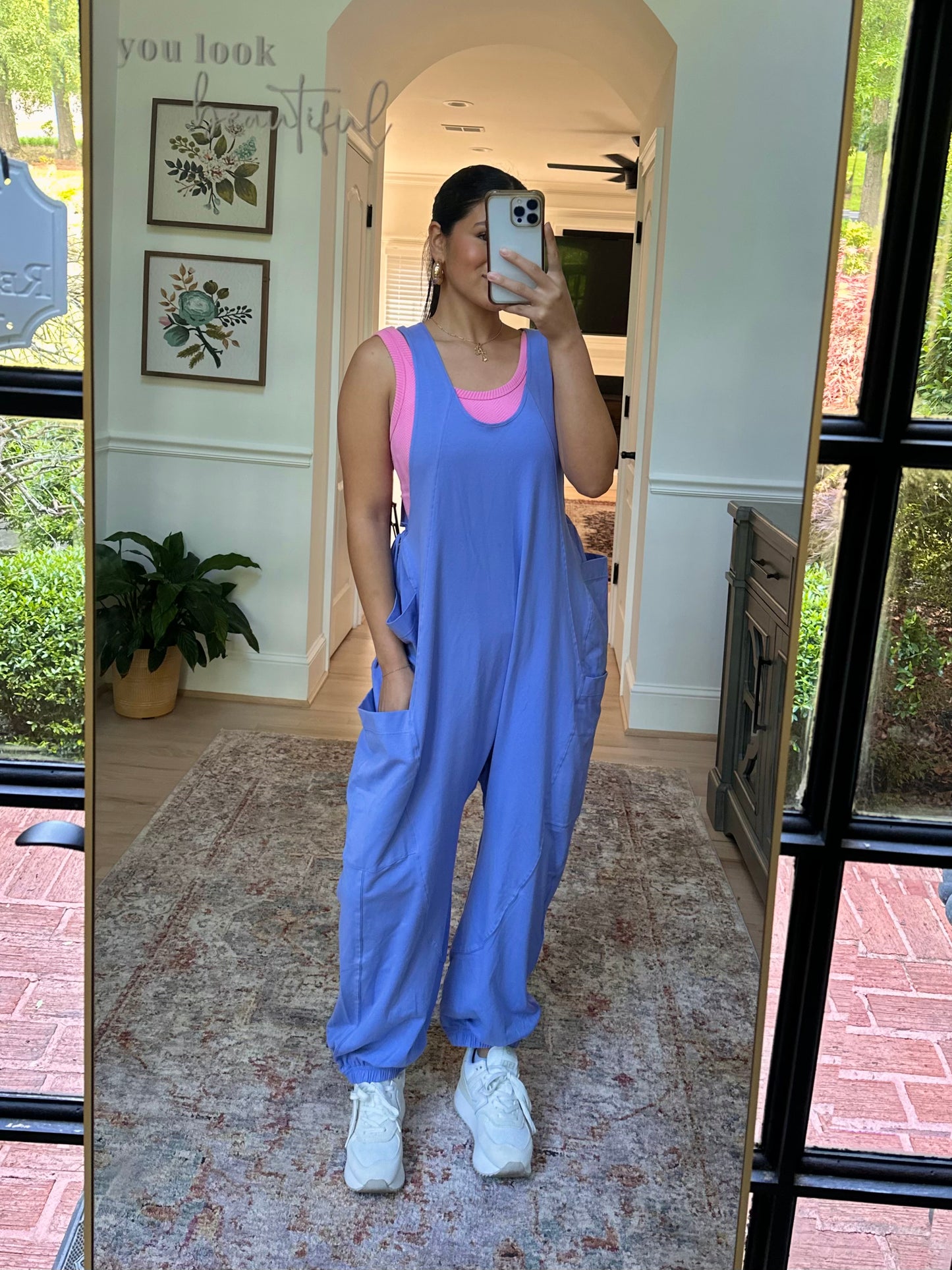 Periwinkle Slouchy Jumpsuit