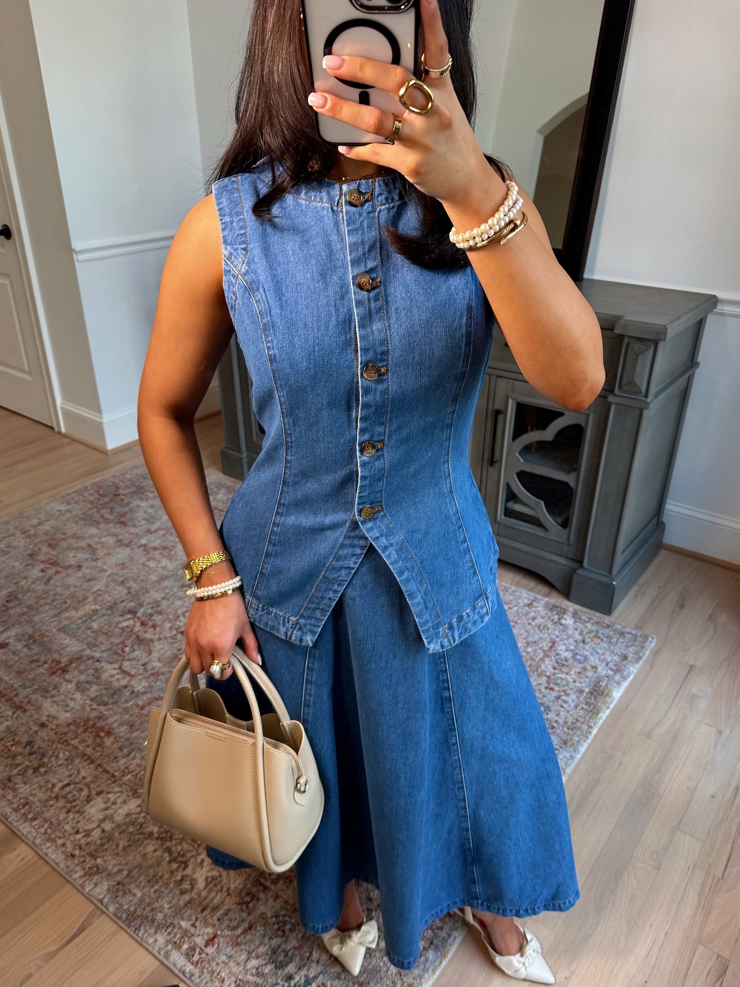 Milan Classic Denim Set