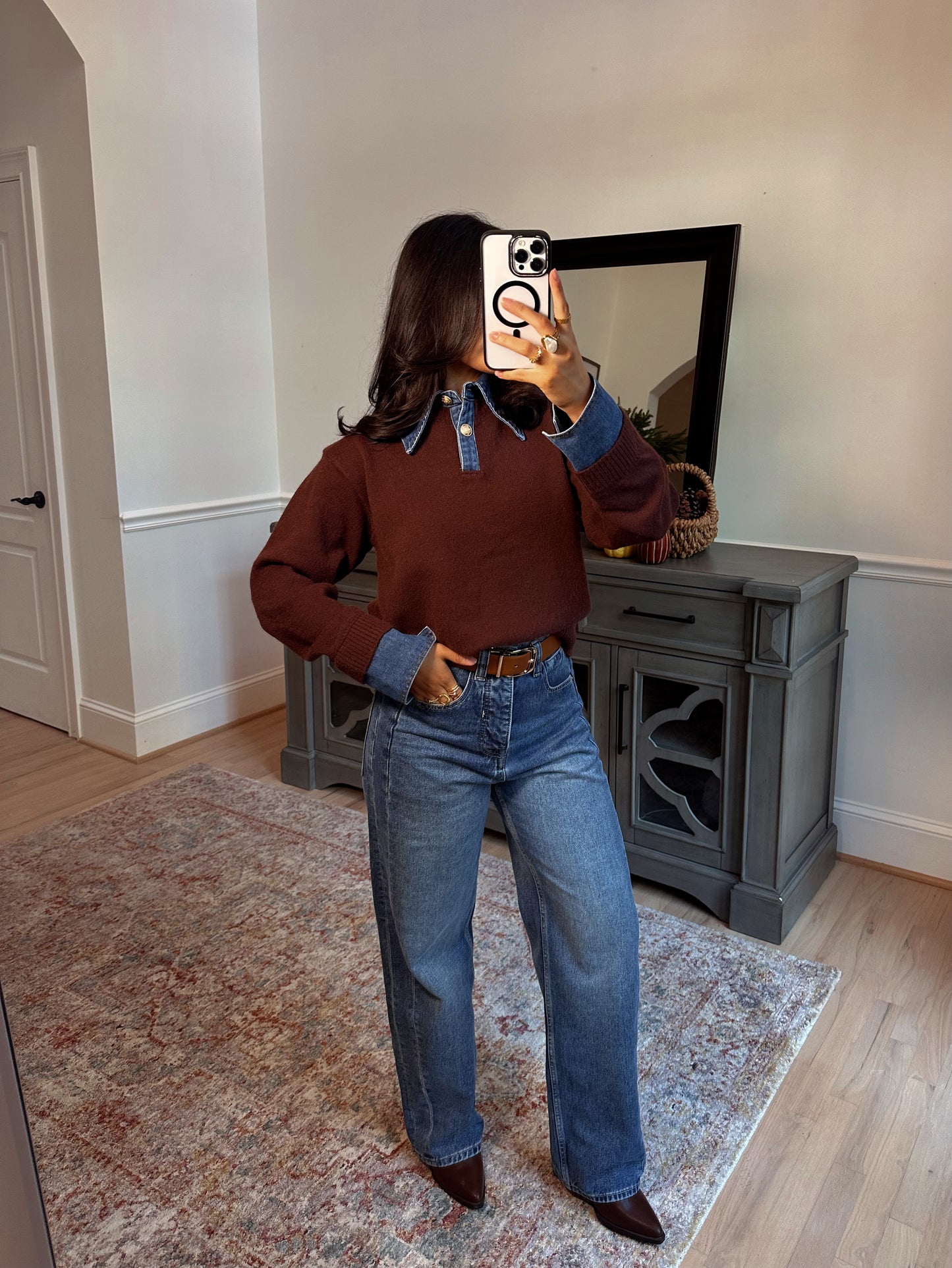 The Vintage Straight Leg Dad Jean