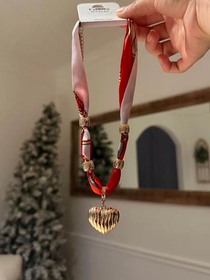 Lover Girl Scarf Necklace
