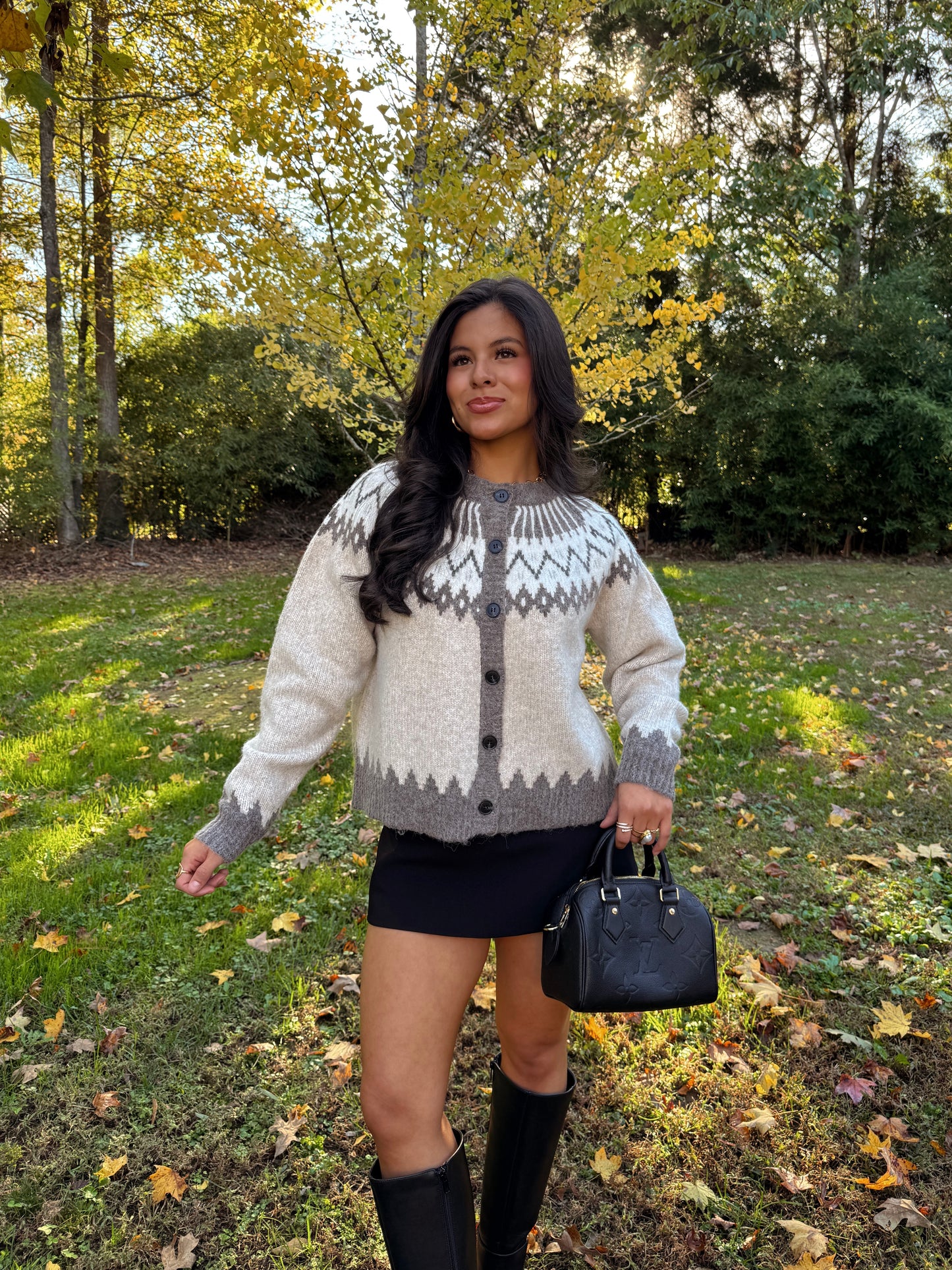 Nordic Haven Knit Cardigan