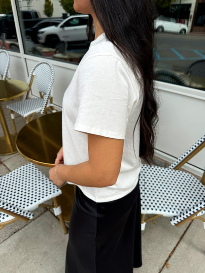 Elevated Basic White Tee