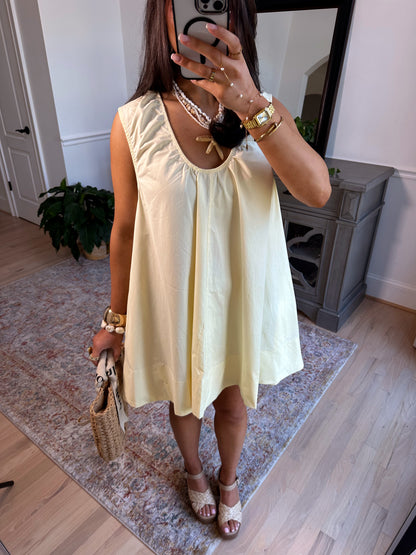 Limone Sorbet Flowy Dress