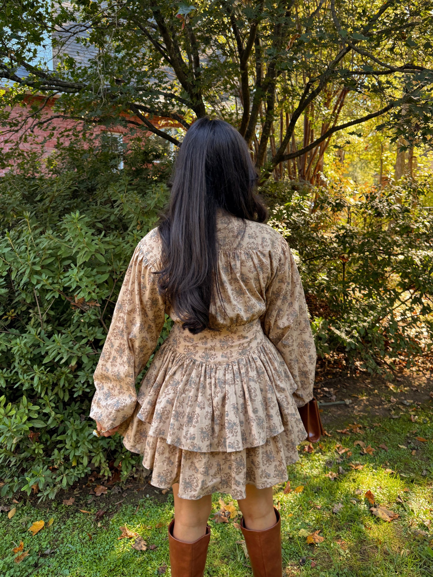 Thankful & Thriving Tiered Dress