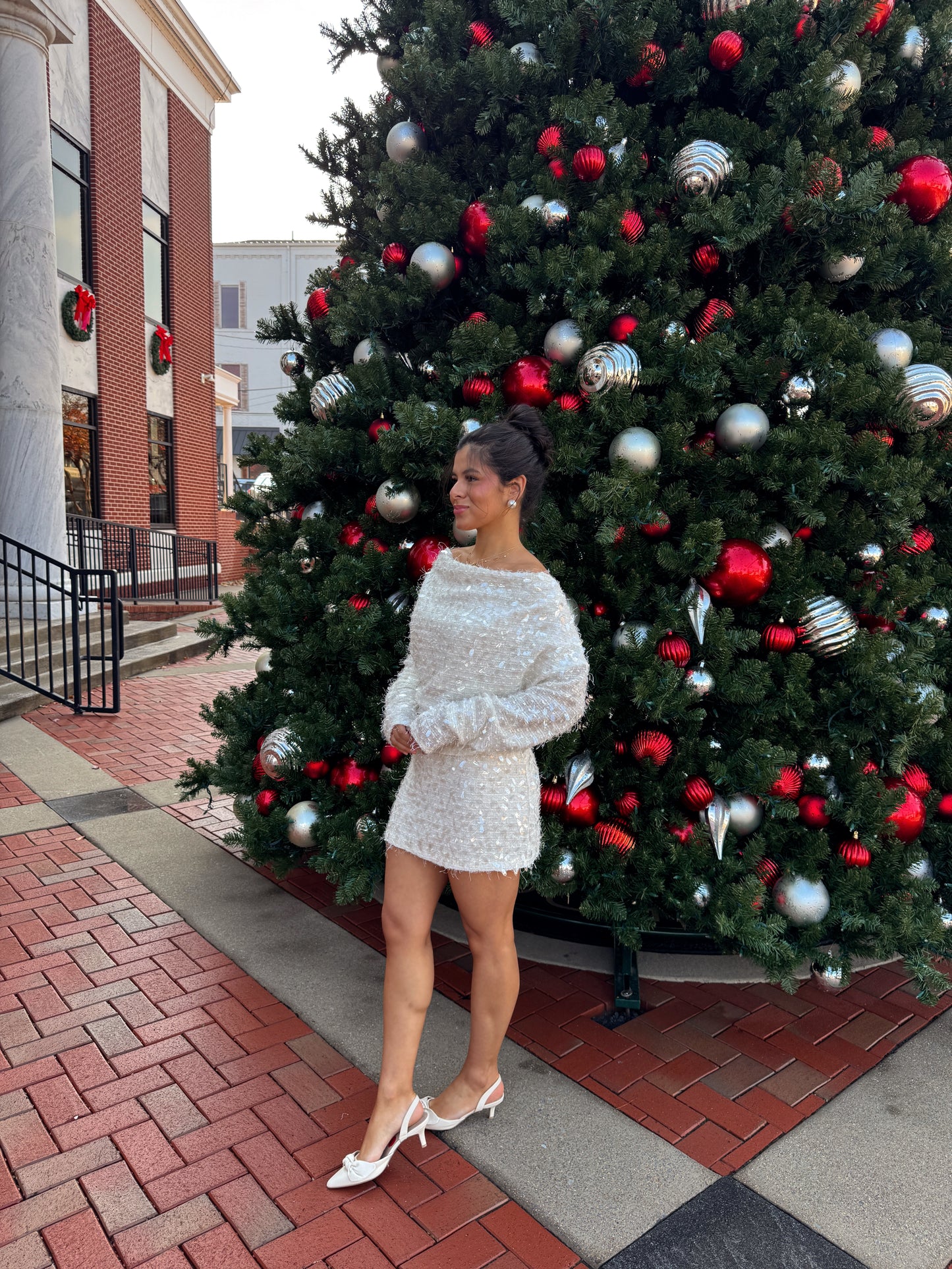The Champagne Sequin Top