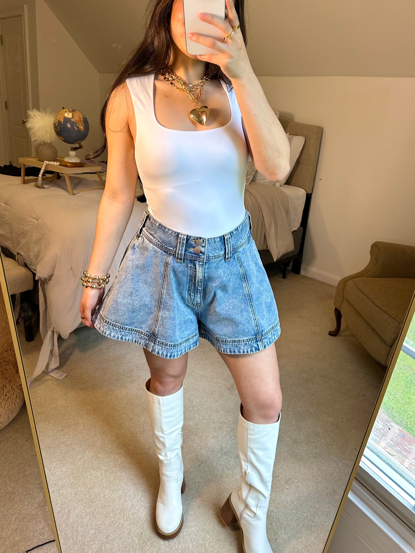 White Tank Bodysuit