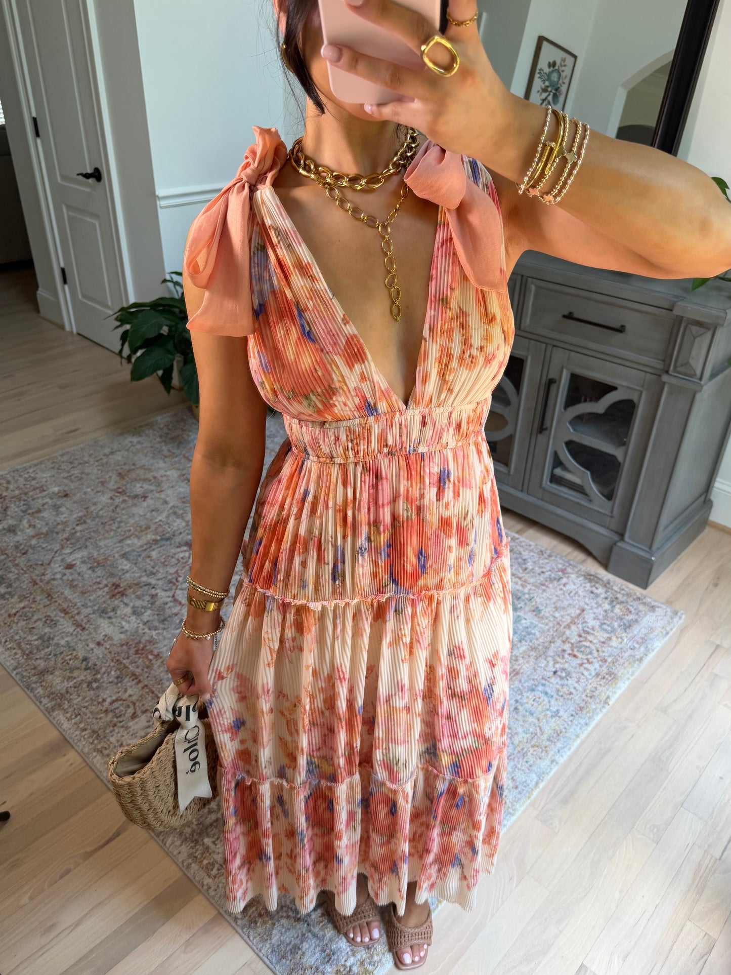 Summer Garden Midi Dress