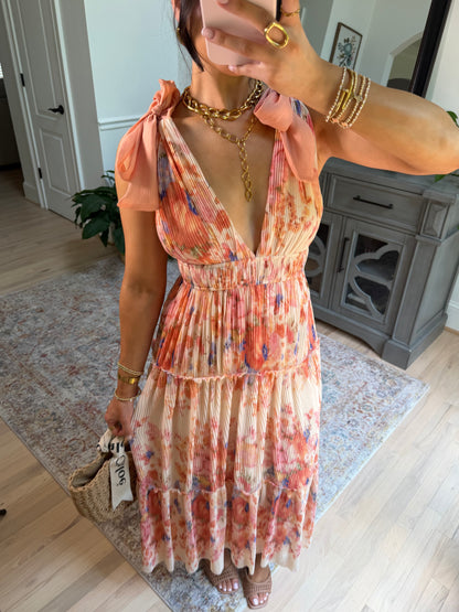 Summer Garden Midi Dress