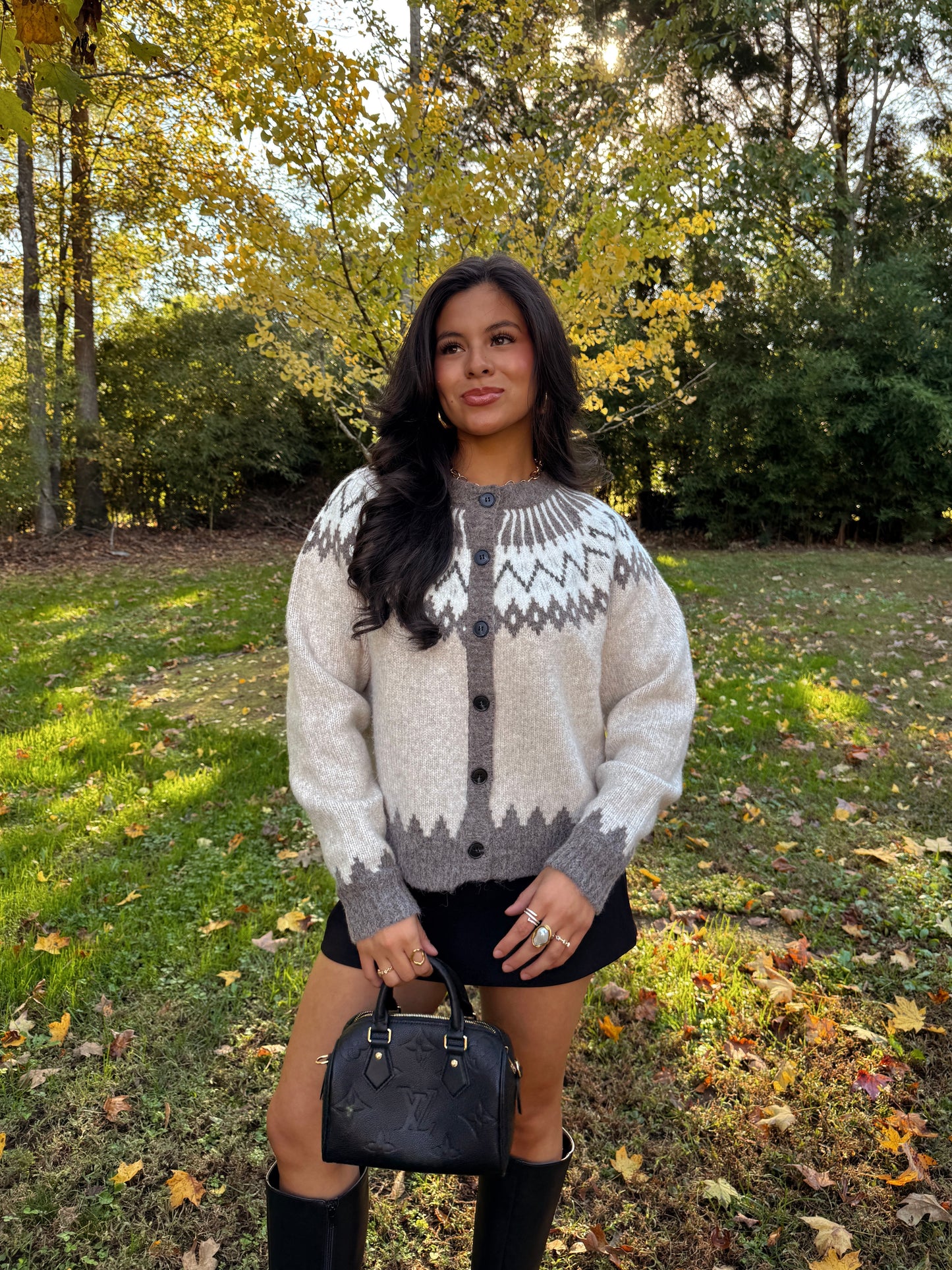 Nordic Haven Knit Cardigan