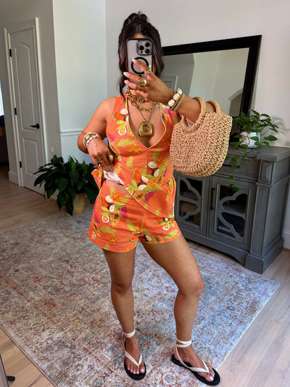 Tropical Fruit Paradise Shorts
