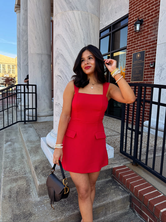 The Scarlett Heritage Romper Dress