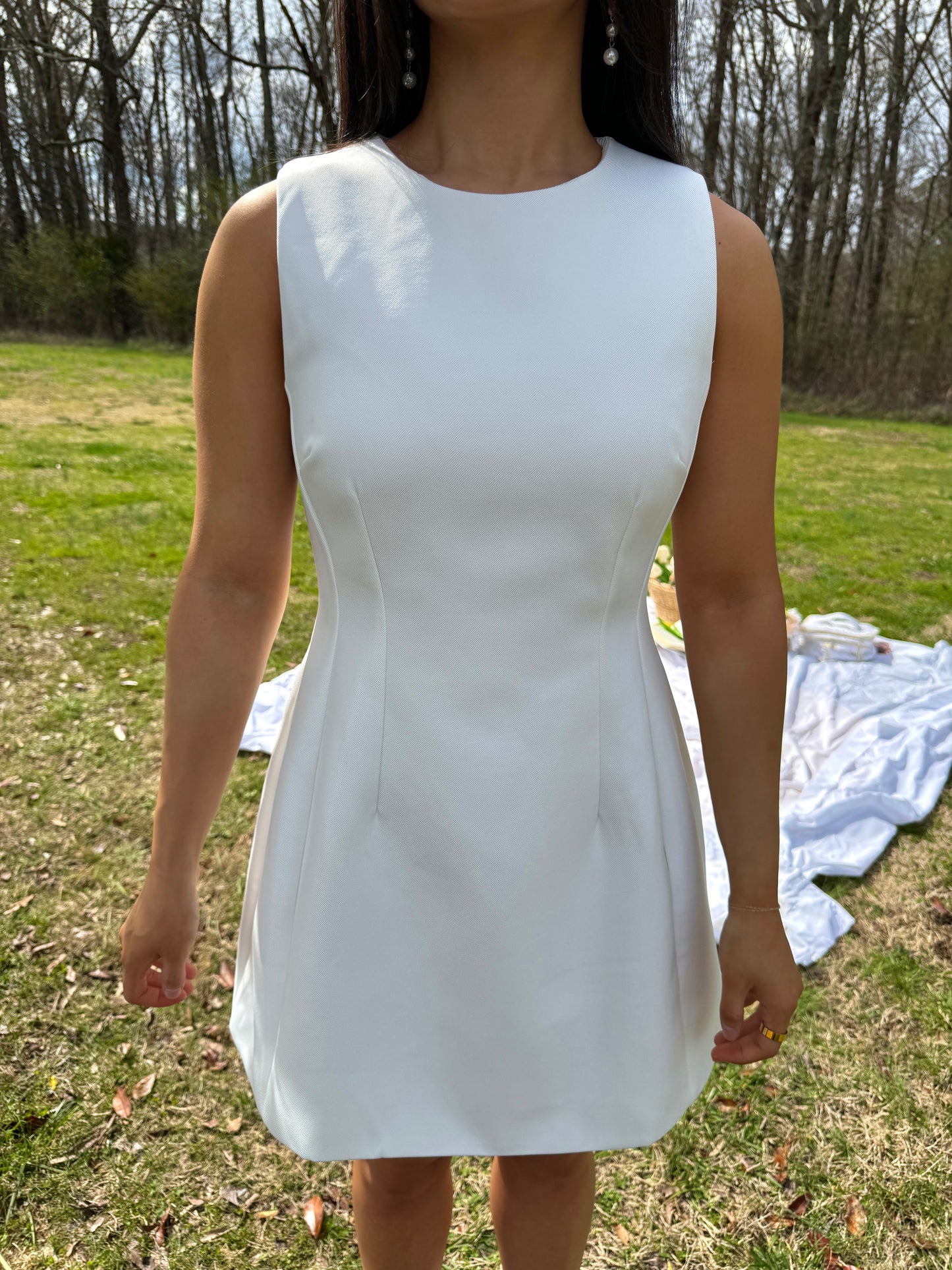 White Swan Dress