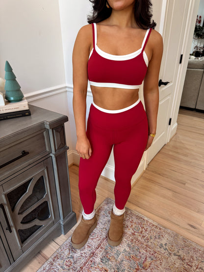 Red & White Layered Active Set