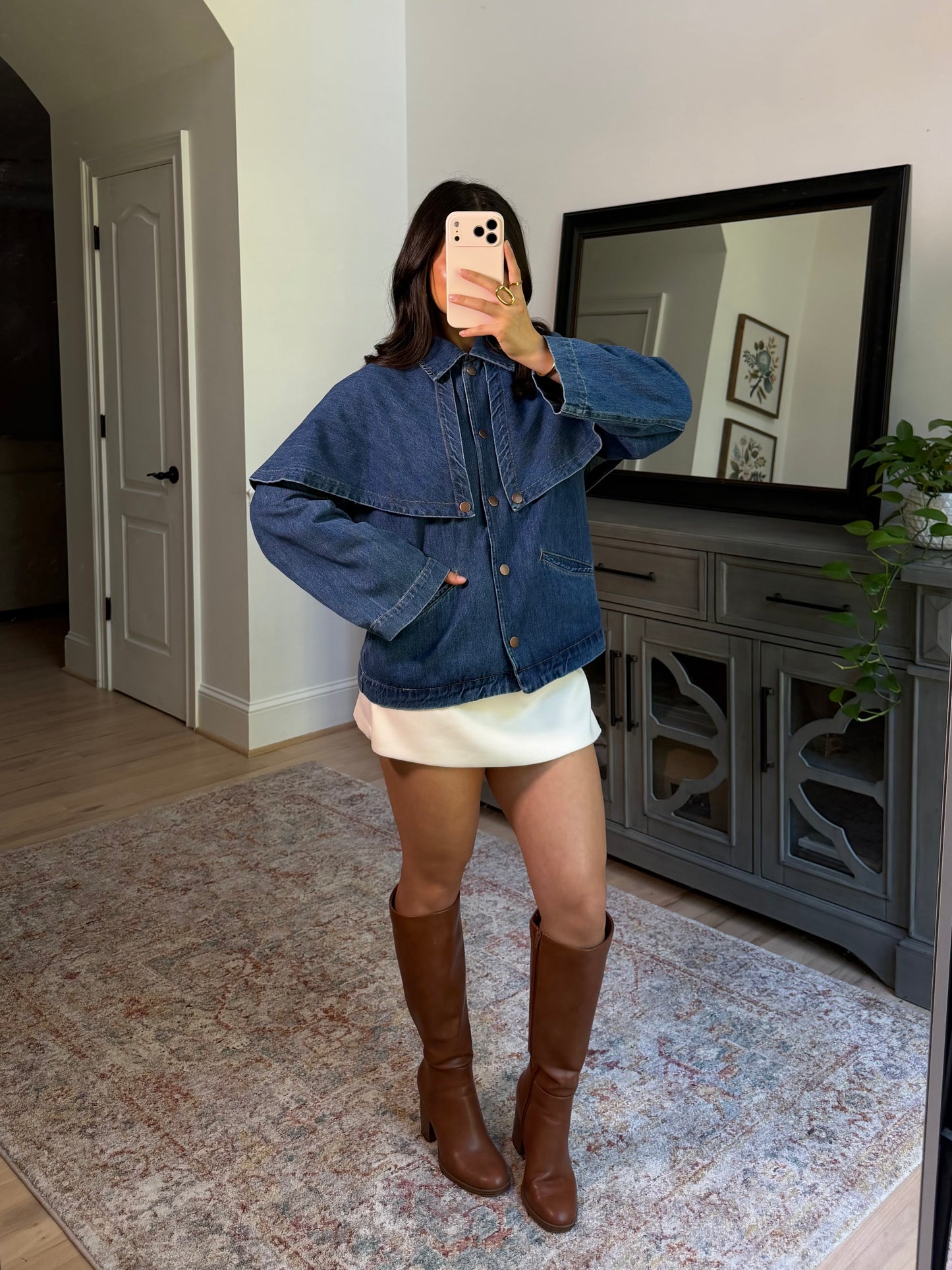 Bluebell Denim Cape Jacket