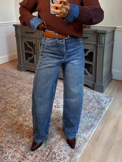 The Vintage Straight Leg Dad Jean