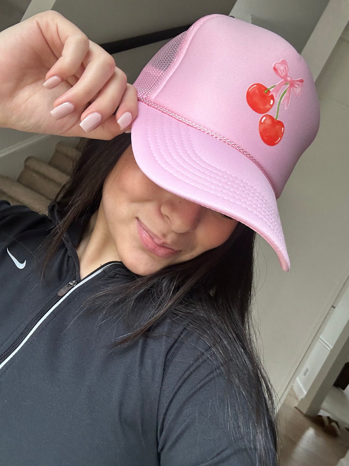 Coquette Pink Trucker Hat