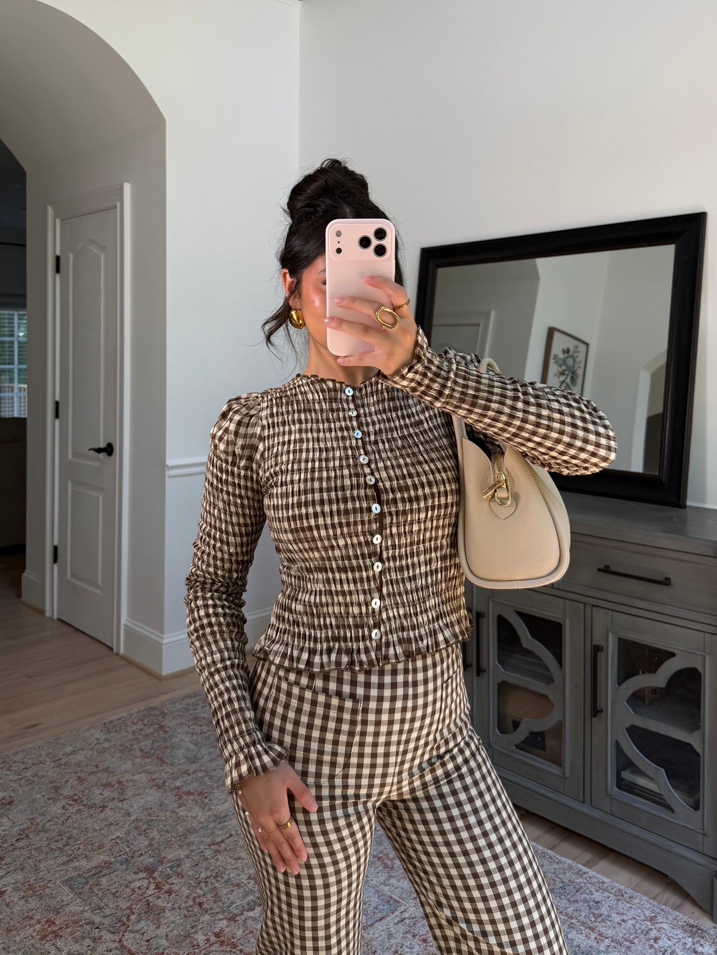 Edinburgh Gingham Top