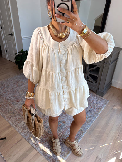 Vanilla Gelato Babydoll Set