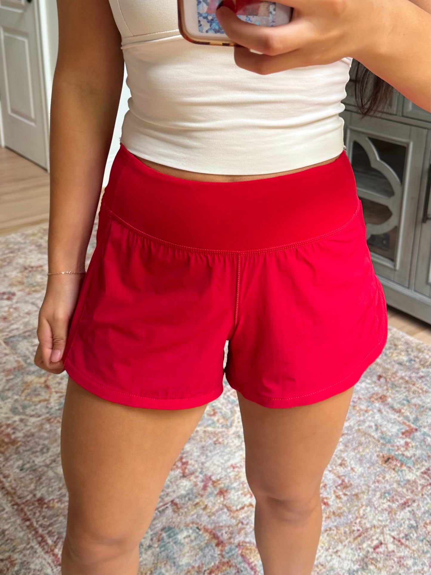 Red Speed-Up Shorts