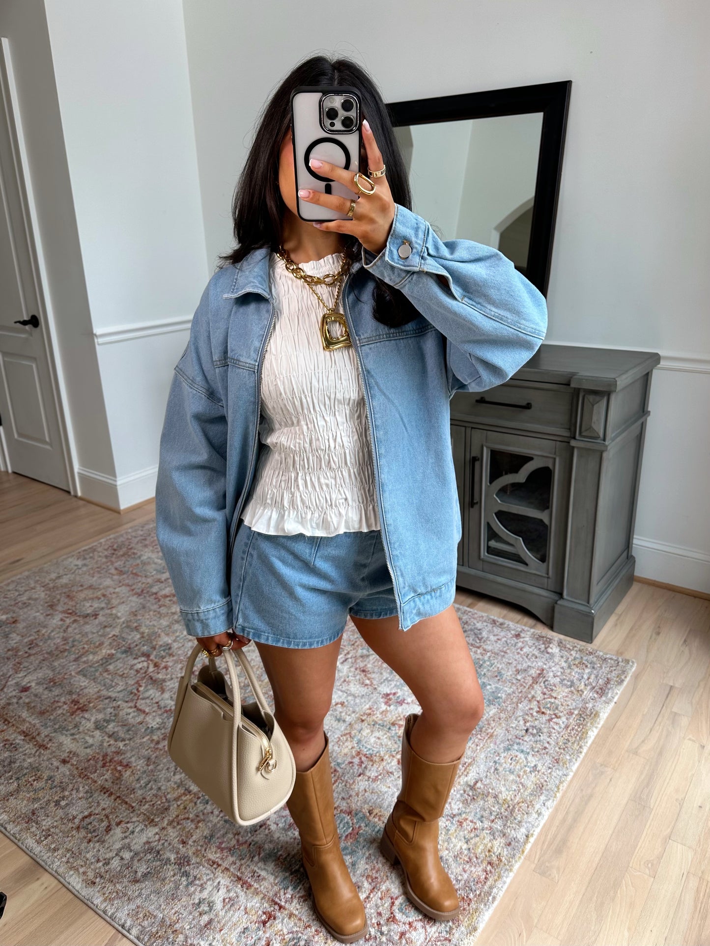 Bluebell Denim Mini Shorts