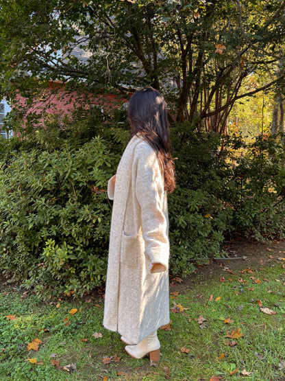 Cozy & Carbed Up Cream Cardigan