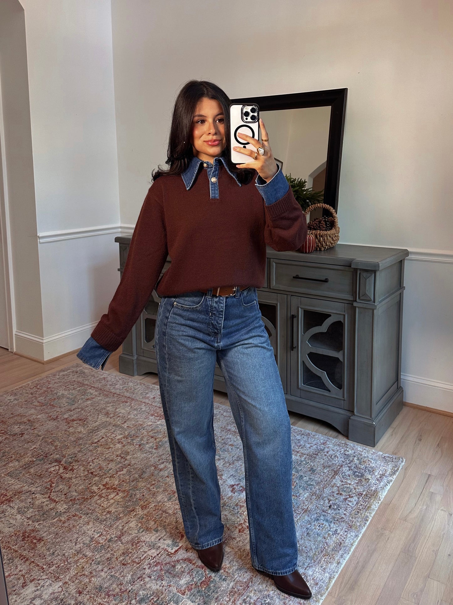 The Vintage Straight Leg Dad Jean